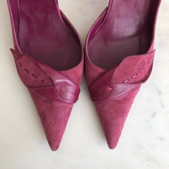 Sacha London Suede Heels - Picture 2 of 6